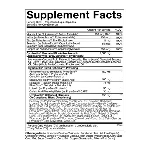 Cymbiotika ParaX - Parasite & Microbial Broad Spectrum Support – Bild 5