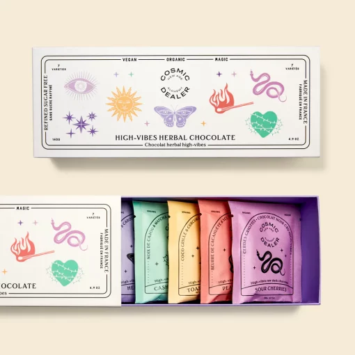 Cosmic Dealer Chakra Nut Butter Chocolate 7 Sorten Box